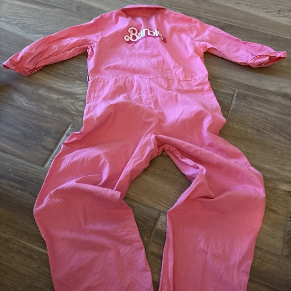 Barbie The Movie Spirit Pink Power Jumpsuit One Piece Youth Medium - Picture 6 of 8